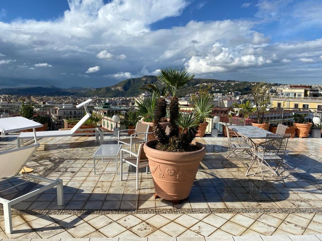Terrazza Morghen Panoramic Rooftop Наполи Екстериор снимка