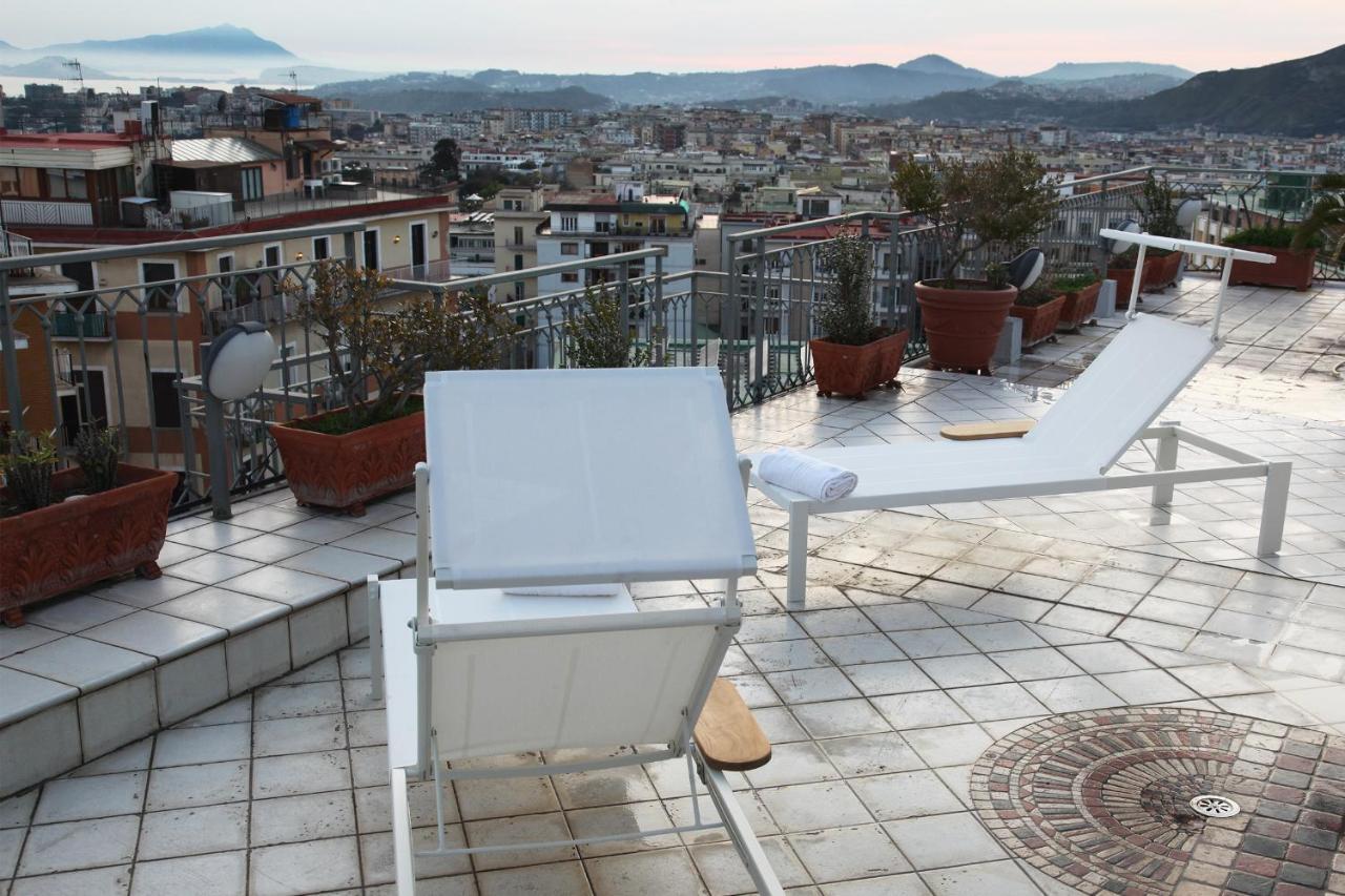 Terrazza Morghen Panoramic Rooftop Наполи Екстериор снимка